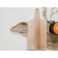 Ahorn Charcuteriebrett | Nachname Lasergraviert Muttertagsgeschenk Personalisierte Geschenke Benutzerdefinierte Schneidebrett Hochzeitsgeschenk von ZehrCustomEngraving