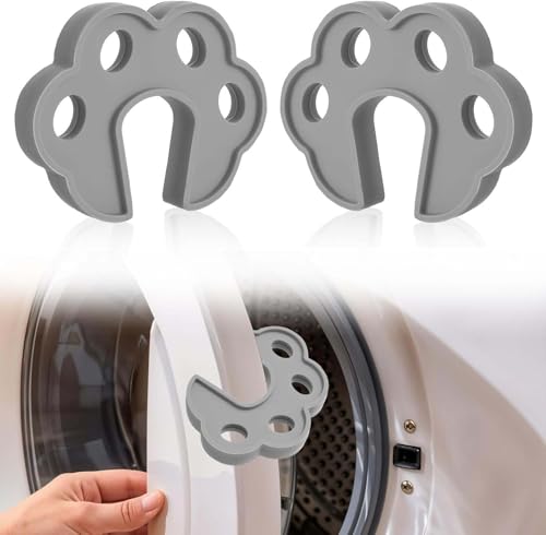 2 Stück Frontlader-Waschmaschinen-Türstütze,Universelle Flexible Waschmaschinentürstütze,Universelle Flexible Waschmaschinentürstütze,Passend für die Meisten Waschmaschinen von ZeiLaBang Kakadi