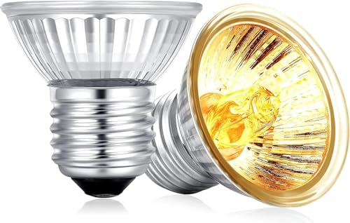 ZeiLaBang Kakadi 2 Stück Schildkröte Wärmelampe,UVA UVB Lampe Terrarium 25 Watt,Reptilien Wärmelampe,Wärmelampe Schildkröten UVA UVB,Reptilien Heizung für Reptilien/Eidechsen/schildkröten/Schlangen von ZeiLaBang Kakadi