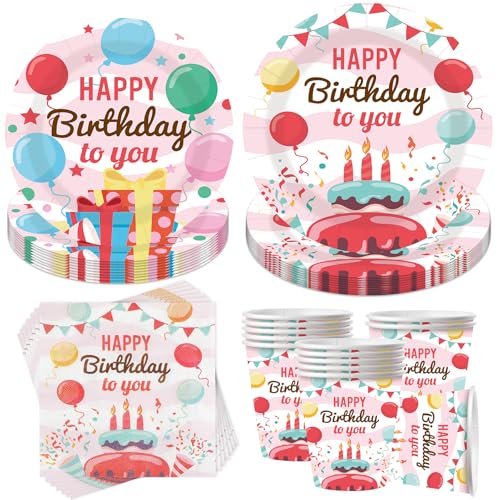 ZeiLaBang Kakadi 50 Stück Partygeschirr Set,Partygeschirr Geburtstag,Kindergeburtstag Geschirr Set,Kindergeburtstag Deko,Geburtstag Deko,Mit Teller Becher Servietten,Party Geschirr für 10 Gäste ZeiLaBang Kakadi 50 Stück Partygeschirr Set,Partygeschirr Geburtstag,Kindergeburtstag Geschirr Set,Kindergeburtstag Deko,Geburtstag Deko,Mit Teller Becher Servietten,Party Geschirr für 10 Gäste von ZeiLaBang Kakadi