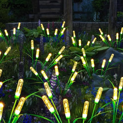 ZeiLaBang Kakadi Solarlampen für Außen Garten,4 Stück Solar Gartenleuchten,Garten Solarleuchten für außen,Wassserdicht Solar Garten Deko,Solarleuchten für Den Außenbereich Garten Hof Nachtdekoration von ZeiLaBang Kakadi