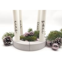 Kerzenständer I Adventskranz Beton Geburtstagszug von ZeigeC