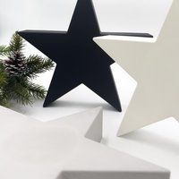 stern Xxl Beton | Tischdeko Weihnachten von ZeigeC