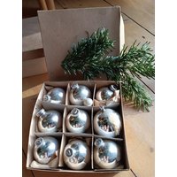 Christbaumkugeln, Sehr Alt, 9 Stück Christbaumkugeln, Sehr Alt, 9 Stück von Zeitlosschoenedinge