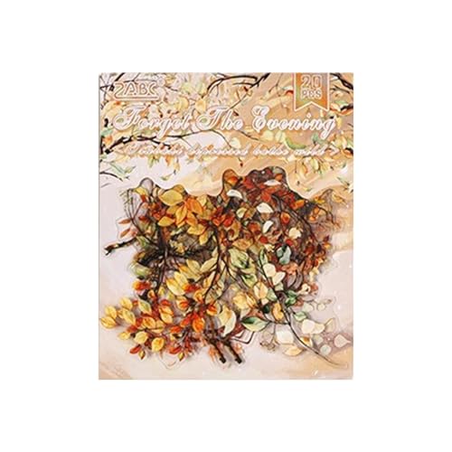 20 Blätter Muono Aufkleber Kleber Dekorativ Für Kunsthandwerksgrußkarten Scrapbooking Dekoration 20 Blätter Muono Aufkleber Kleber Dekorativ Für Kunsthandwerksgrußkarten Scrapbooking Dekoration von Zeiwohndc