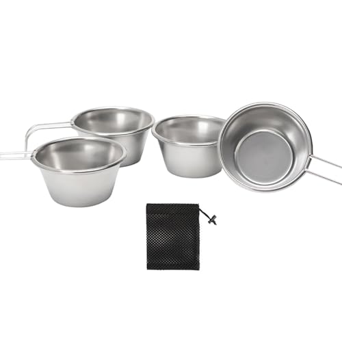 Camping Kochgeschirr Mehrzweck Edelstahlbecher Mit Hakengriff 50 Ml Kapazität Zum Wandern Rucksack Abenteuer Tragbarer Edelstahl Kochbecher Camping Kochgeschirr Mehrzweck Edelstahlbecher Mit Hakengriff 50 Ml Kapazität Zum Wandern Rucksack Abenteuer Tragbarer Edelstahl Kochbecher von Zeiwohndc