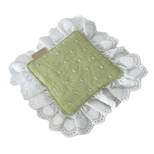 Delicate Spitzenborder Untersetzer Placemat Doppelzweckküchen Esszubehör Roboable Waschmaterialien Spitzenschneide Esstischmatten Matten von Zeiwohndc