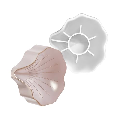 Einfache Freisetzung Schimmelprotokollformen Blütenform Crafting Form Silikon Textur Für Seifenhalter Und Künstlerische Aufbewahrungsharz Seifenschalenformen von Zeiwohndc