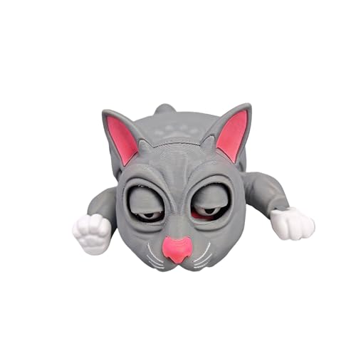 Gedruckte Panische Katzen Untersetzer Mit Lustigen Ausdrucksbechern Hitzeproof Tassenmatte Für Schreibtische Und Esstische Tische Becherhaltermatte von Zeiwohndc
