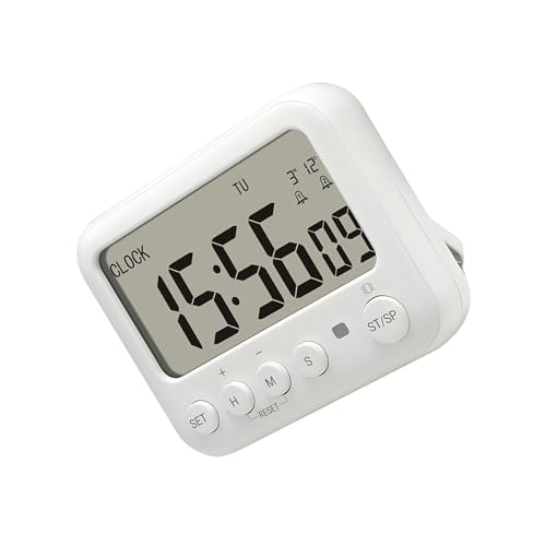 Hochleistungsprogrammierbare Stoppuhrs ABS Shell Mit Backlits Bildschirm Schockdichte Workshop Timer Werkzeug Zum Kochen Von Experiment Industrial Study Timers Hochleistungsprogrammierbare Stoppuhrs ABS Shell Mit Backlits Bildschirm Schockdichte Workshop Timer Werkzeug Zum Kochen Von Experiment Industrial Study Timers von Zeiwohndc