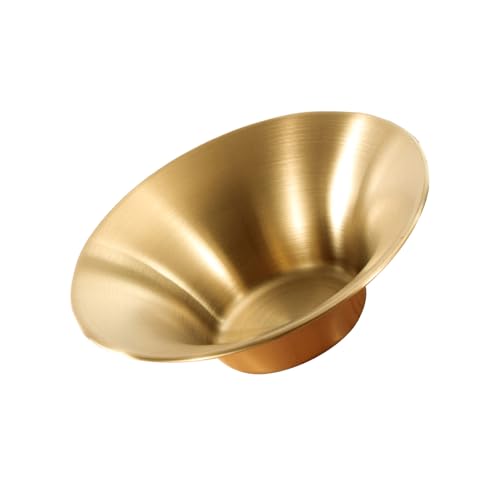 Küchenmischung Salat Schüssel Nudeln Töpfe Obst Tablett Metall Suppe Schüssel Edelstahl Dessertschalen Lebensmittelbehälter Dauerfreie Stähle Dessertschalen von Zeiwohndc