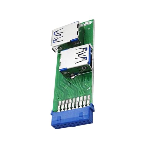 Motherboards USB3.0 Erweiterungsadapter Splitter 19 Pin Weibend von Zeiwohndc