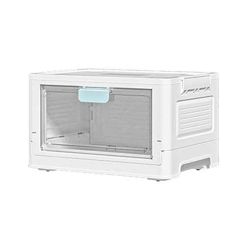 Stilvoller Doppel Tür Aufbewahrungsschrank Stapelbar Doppel Türbehälter Mit Rädern Buchorganisator Für Schlafzimmer Und Wohnzimmer Aufbewahrungslösung von Zeiwohndc