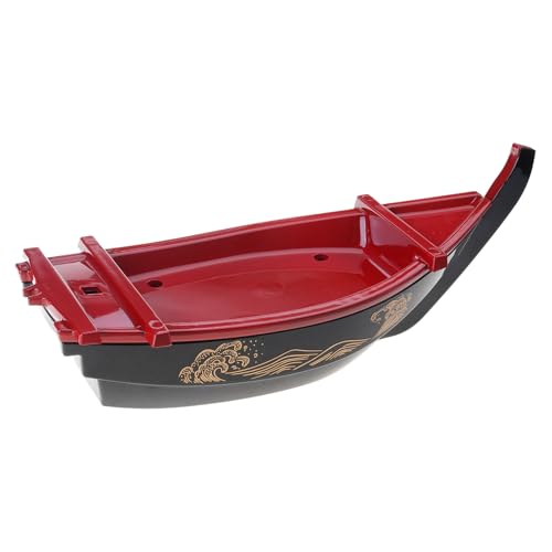 Sushi Serving Ship Plate Elegantes Geschirr Sashimi Servingplatte Plastikstruktur Geeignet Für Sashimi Und Vorspeisen Elegante Lebensmittel von Zeiwohndc
