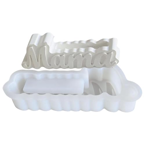 Vase Silikonform Buchstaben Blüten Töpfe Formgüsse Formen Plasters Formen Stifthalter Aufbewahrungsbox Form von Zeiwohndc
