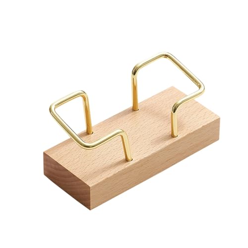 Visitenkartenhalter Name Karten Stehen Organisatoren Metal Desktop Für Home Office School Display Rack Inhaber Für Büro von Zeiwohndc