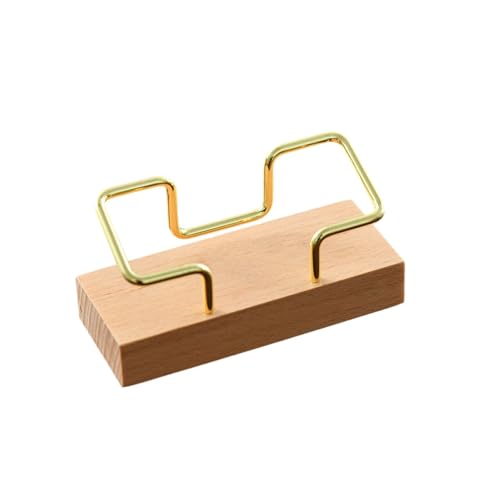 Visitenkartenhalter Name Karten Stehen Organisatoren Metal Desktop Für Home Office School Display Rack Inhaber Für Büro von Zeiwohndc