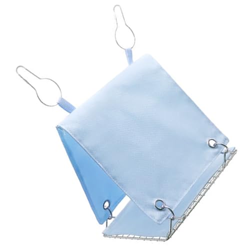 Zeiwohndc Belüftete Papageien Hängematte Zelt Vogelschutz Mit Doppelseite Für Kakadosen Conures Bequemes Ruhestand Vogel Nest House Für Papageien von Zeiwohndc