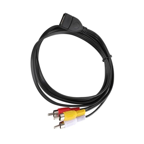 Zeiwohndc Flexibler 150 Cm USB An 3RCA AV Adapterkabel Für HDTVS PC Und Home Entertainment Systems Zeiwohndc Flexibler 150 Cm USB An 3RCA AV Adapterkabel Für HDTVS PC Und Home Entertainment Systems von Zeiwohndc