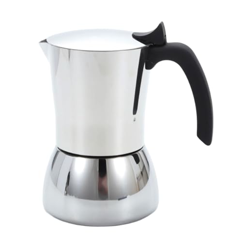 Zeiwohndc Italienische Stile Espressos Kaffeemaschine Herdem Kaffeetöpfe Mit Hitzebeständigem Für Perfekte Brauerei Kaffeemaschinen Extraktoren Kesseln von Zeiwohndc