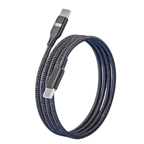 Zeiwohndc Schnelle Geschwindigkeit 100W USB C Ladungskabel Typ C Zum Typ C 1m Nylon Geflochten Zeiwohndc Schnelle Geschwindigkeit 100W USB C Ladungskabel Typ C Zum Typ C 1m Nylon Geflochten von Zeiwohndc