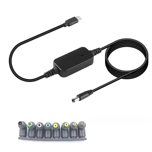Zeiwohndc Typ C Male Bis Männlich 5 5 X 2 1 Mm Stromanschluss Adapterkabel Mit 8 Austauschbarem Adapter 5V 9V 12 V 15 V 20V Einstellbares Programmierbares Stromversorgungskabel Zeiwohndc Typ C Male Bis Männlich 5 5 X 2 1 Mm Stromanschluss Adapterkabel Mit 8 Austauschbarem Adapter 5V 9V 12 V 15 V 20V Einstellbares Programmierbares Stromversorgungskabel von Zeiwohndc