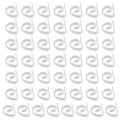 50 Stück Tischdecken-Verschluss Sichere Rockverschlüsse Tischdeckenverschluss Zuverlässige Rockklemmen Feste Abdeckverschlüsse Unsichtbarer Tischdeckenclip von Zeizafa