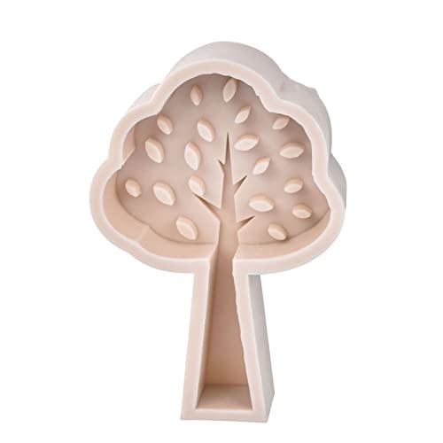 Zeizafa Ausstechform Fondant Kuchen Lebensmittelqualität Silikon Natur Thema Keksausstecher Formen Baum Umweltfreundlich Küche Sugarcraft Formen von Zeizafa