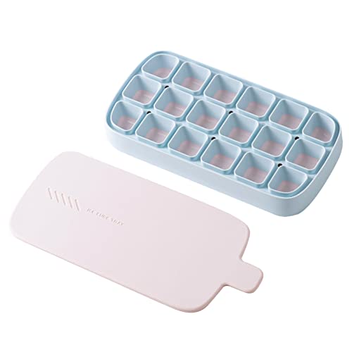 Eiswürfelformen Silikon Eiswürfelformen Eiswürfelformen 5 Farben für gekühlte hausgemachte leicht zu füllen und zu lösen Silikon Eiswürfelbereiter von Zeizafa