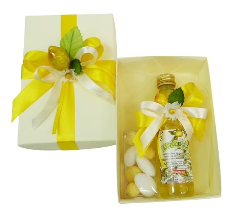 Bonboniere Hochzeit LimonIschia Schachtel verpackt von Zelda Bomboniere