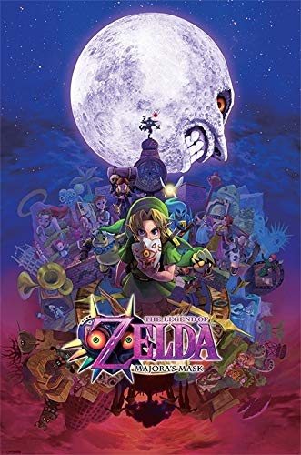 POSTER 61x91,5 - THE LEGEND OF ZELDA MAJORA'S MASK (1 Accessorie) von Zelda