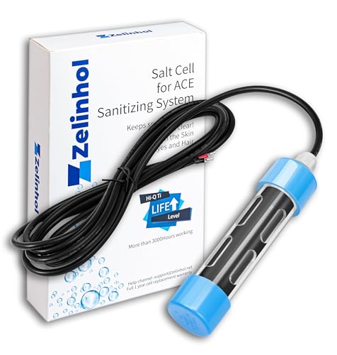 Zelinhol 2024 Salzzellen-Ersatz für ACE®-Desinfektionssystem, funktioniert mit allen ACE-Whirlpools – Level Up – einfache Installation – hochwertiges Ersatzteil von Zelinhol