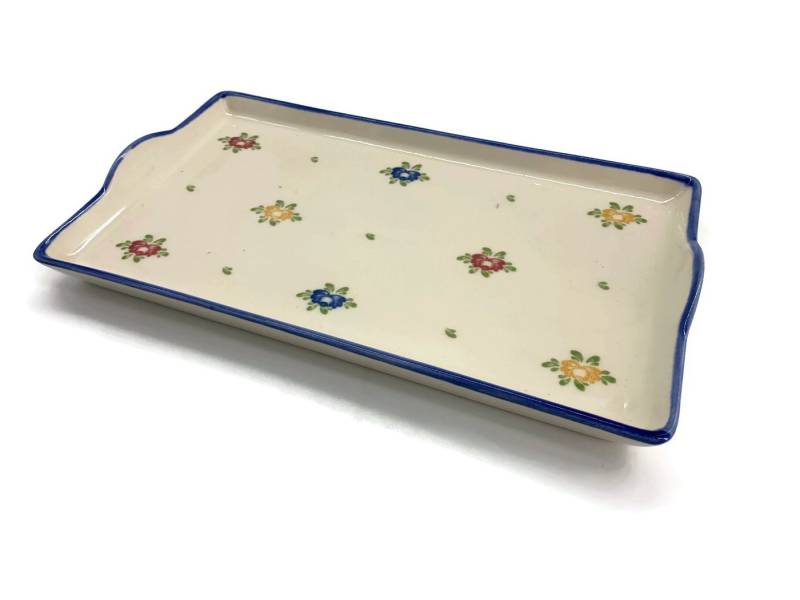 Zeller Keramik Tafelservice Tablett 20 x 12 cm, Keramik von Zeller Keramik