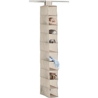 Zeller Present Allzweckkorb "Stripes" 10 Fächer, Vlies, beige von Zeller Present