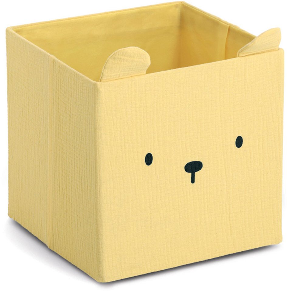 Zeller Present Aufbewahrungsbox "Bär", Musselin, Tiermotiv, kinderfreundlich, faltbar Zeller Present Aufbewahrungsbox "Bär", Musselin, Tiermotiv, kinderfreundlich, faltbar von Zeller Present