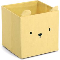 Zeller Present Aufbewahrungsbox ""Bär", Musselin" Tiermotiv, kinderfreundlich, faltbar von Zeller Present