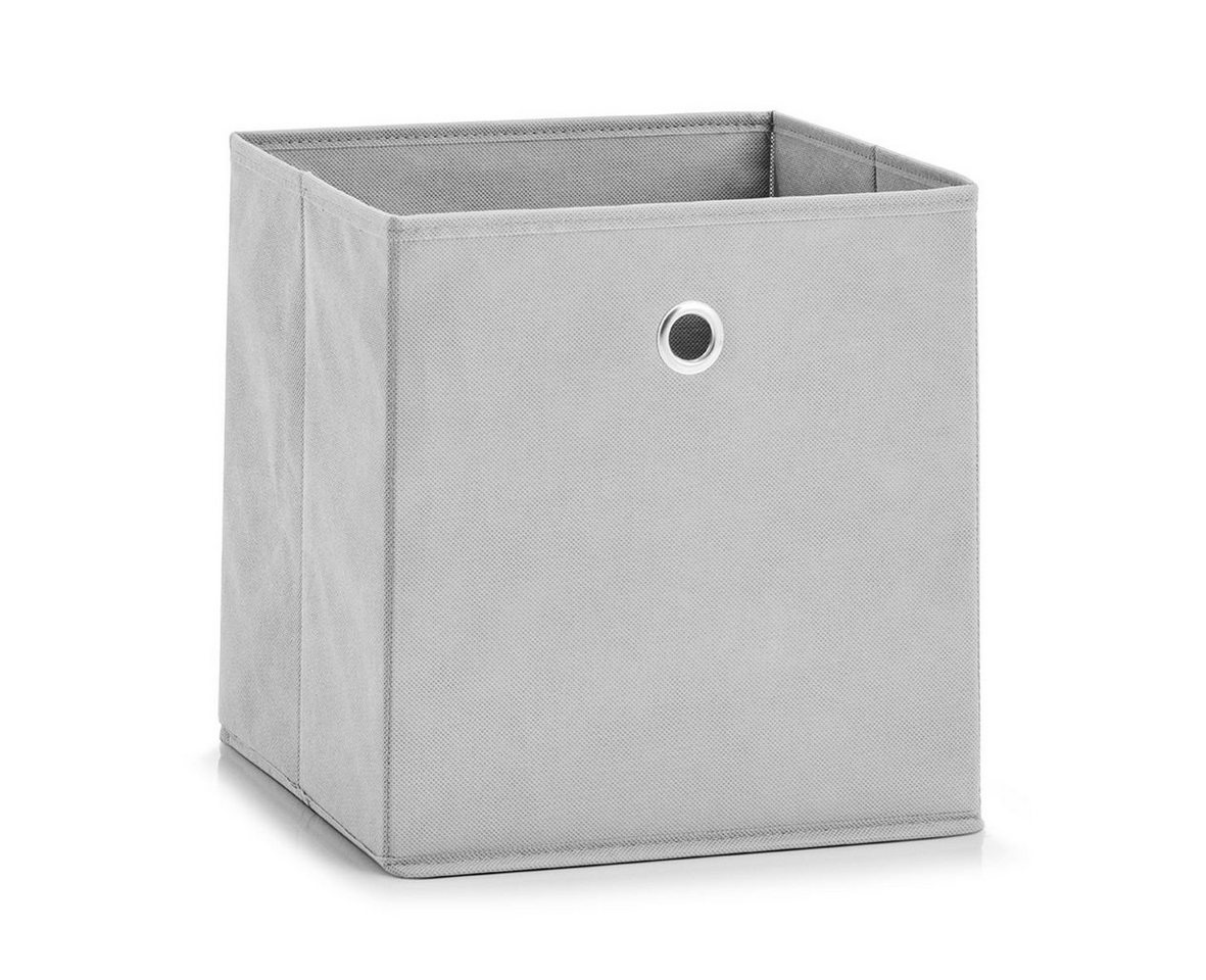 Zeller Present Aufbewahrungsbox zeller Box VIVIAN grau (BHT 28x28x28 cm) BHT 28x28x28 cm grau von Zeller Present