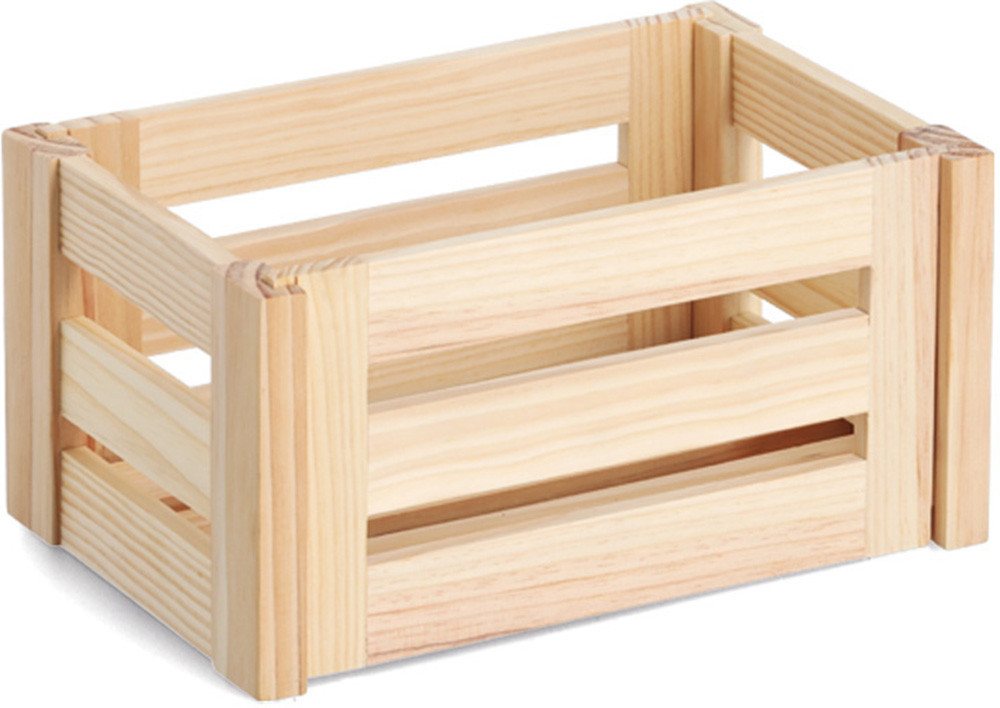 Zeller Present Aufbewahrungsbox 'Leisten', Kiefer, natürliches Holz, vielseitig, Stecksystem Zeller Present Aufbewahrungsbox 'Leisten', Kiefer, natürliches Holz, vielseitig, Stecksystem von Zeller Present