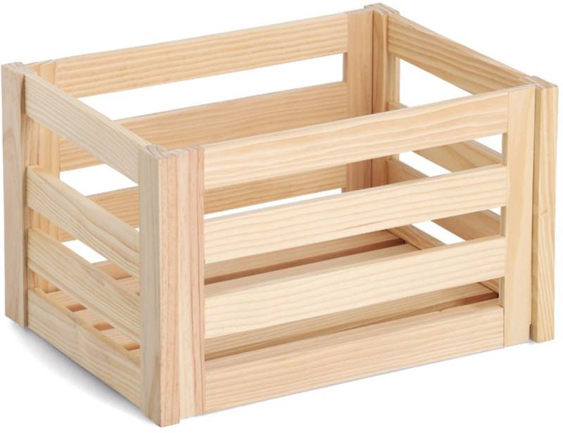 Zeller Present Aufbewahrungsbox 'Leisten', Kiefer, natürliches Holz, vielseitig, Stecksystem Zeller Present Aufbewahrungsbox 'Leisten', Kiefer, natürliches Holz, vielseitig, Stecksystem von Zeller Present