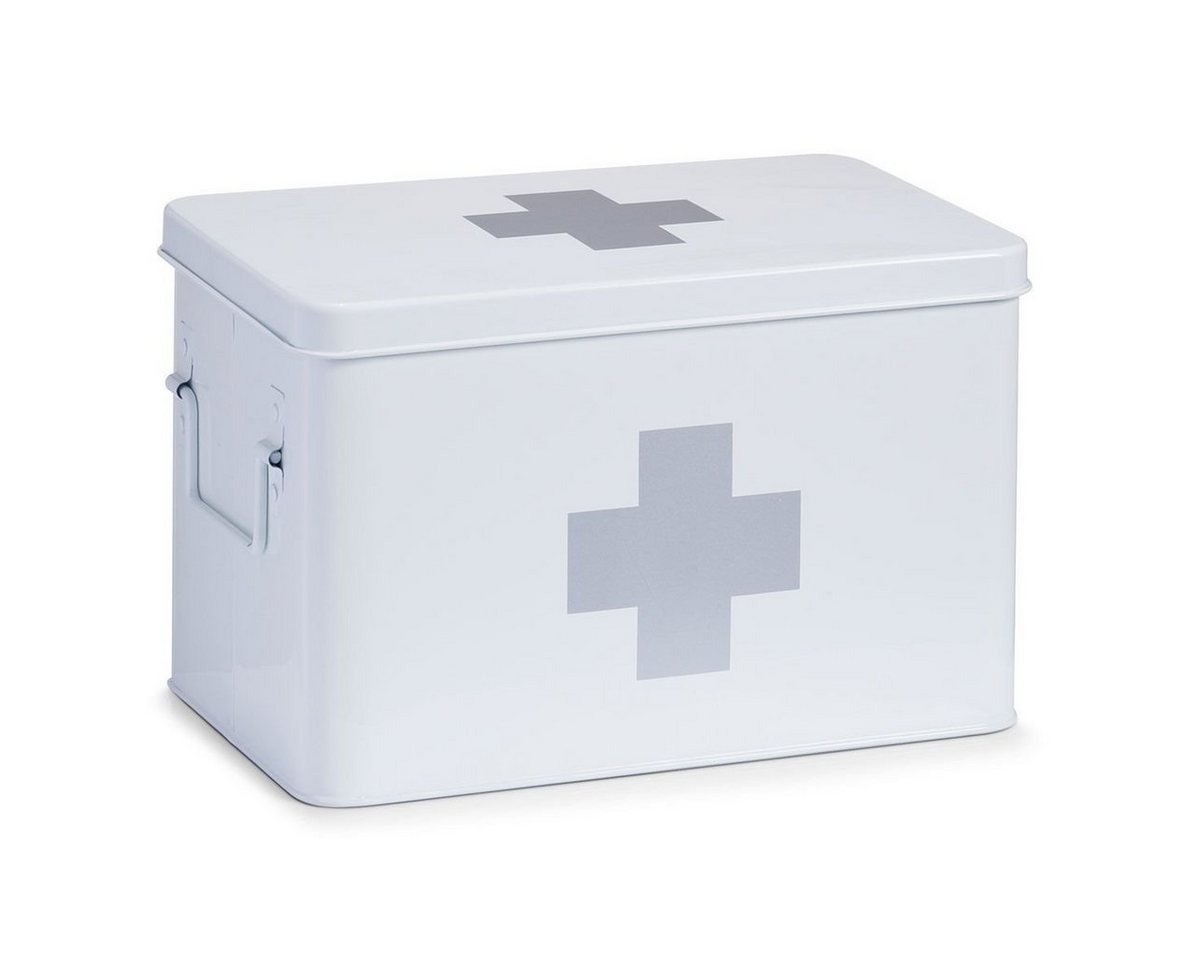 Zeller Present Aufbewahrungsbox zeller Medizinbox CROSS weiß (BHT 32x20x19.50 cm) BHT 32x20x19.50 cm von Zeller Present