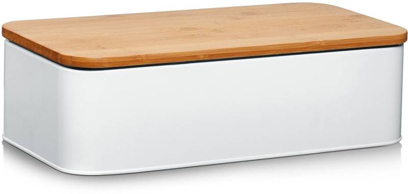 Zeller Present Brotkasten Bamboo, Bambus, Metall, (1-tlg), Länge ca. 42,5 cm von Zeller Present