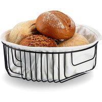 Zeller Present Brotkorb, (1 tlg.), Industrial-Stil, m. Beutel von Zeller Present