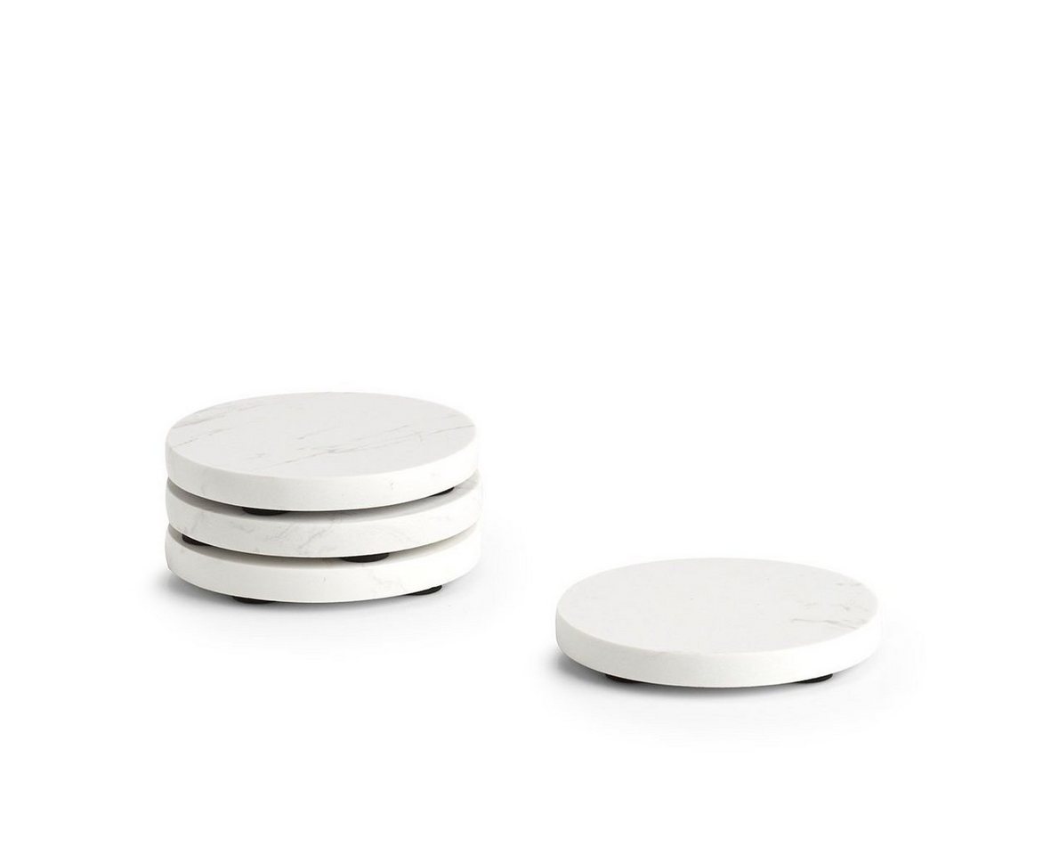 Zeller Present Dekotablett zeller Untersetzer MARMOR DH 9.50x1 cm braun Zeller Present Dekotablett zeller Untersetzer MARMOR DH 9.50x1 cm braun von Zeller Present
