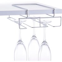 Zeller Present Einhängekorb "Gläser" hochwertig verchromt von Zeller Present