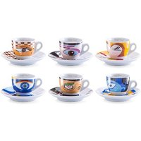 Zeller Present Espressotasse "Magic Eyes", (Set, 12 tlg.) von Zeller Present