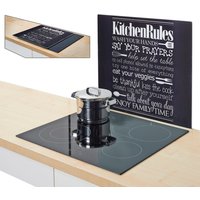 Zeller Present Herdblende-/Abdeckplatte "Kitchen Rules", (1 tlg.) von Zeller Present