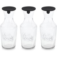 Zeller Present Karaffe "Glaskaraffe mit Silikondeckel" Rillenmuster, 1,2l Zeller Present Karaffe "Glaskaraffe mit Silikondeckel" Rillenmuster, 1,2l von Zeller Present