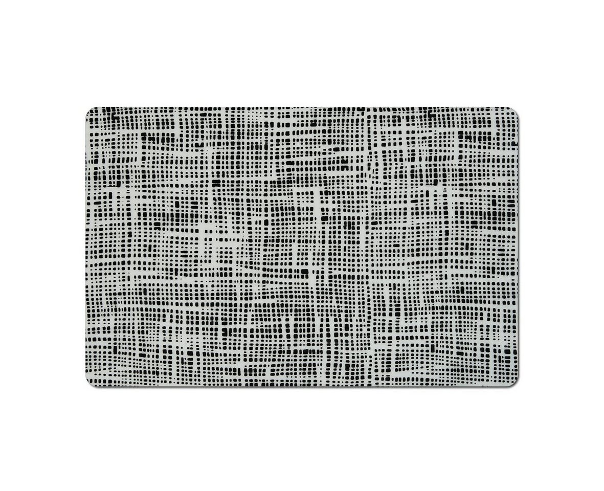 Platzset, Abstrakt, Zeller Present, (1-St), Kunststoff, schwarz, Dekor, 43,5 x 28,5 cm (1 Stück) von Zeller Present