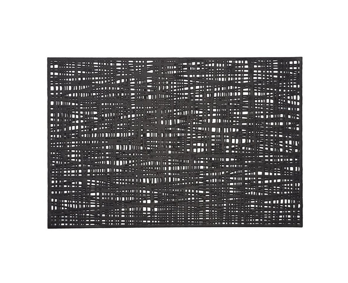 Zeller Present Platzset Scribble, (1-St), Kunststoff, schwarz, 45 x 30 cm (1 Stück) von Zeller Present