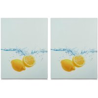 Zeller Present Schneide- und Abdeckplatte "Lemon Splash" aus ESG-Sicherheitsglas hergestellt von Zeller Present